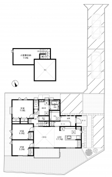 『戸頭間取り図』の画像